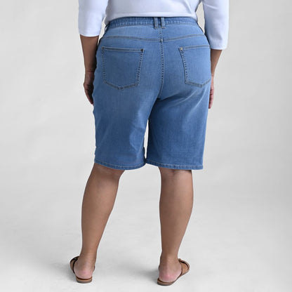Christopher & Banks Women's Signature Slimming Shaped Fit Bermuda