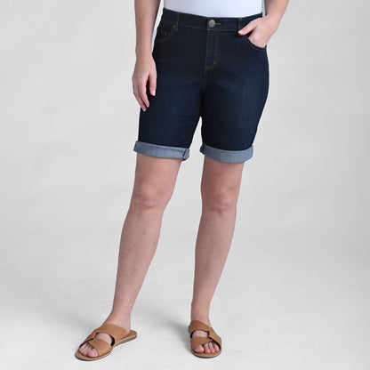 Christopher & Banks Women's Signature Slimming Shaped Fit Bermuda