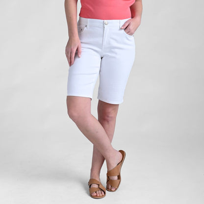 Christopher & Banks Women's Signature Slimming Shaped Fit Bermuda