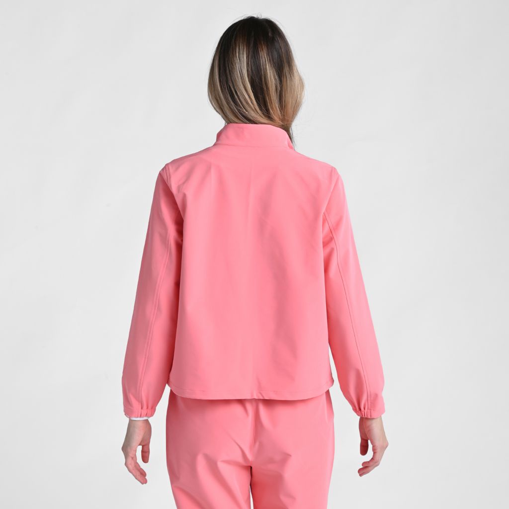 Christopher & Banks Relaxed Restyled Patch Pocket Zip Front Jacket