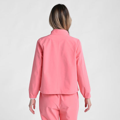 Christopher & Banks Relaxed Restyled Patch Pocket Zip Front Jacket