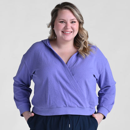 Christopher & Banks Relaxed Restyled Crossover Hooded Top