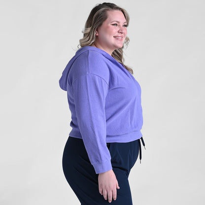 Christopher & Banks Relaxed Restyled Crossover Hooded Top