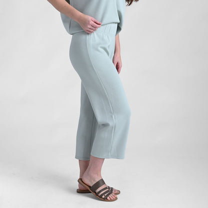 Christopher & Banks Relaxed Restyled Scuba Cropped Pant