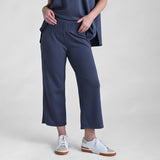 Christopher & Banks Relaxed Restyled Scuba Cropped Pant