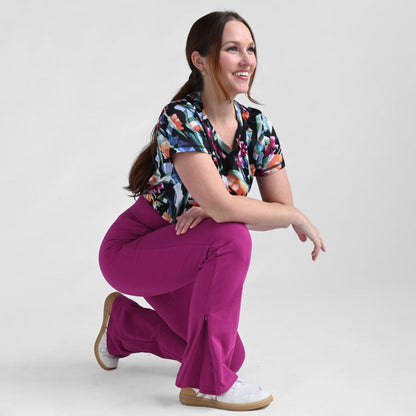 Christopher & Banks Relaxed Restyled Zipper Vent Pant