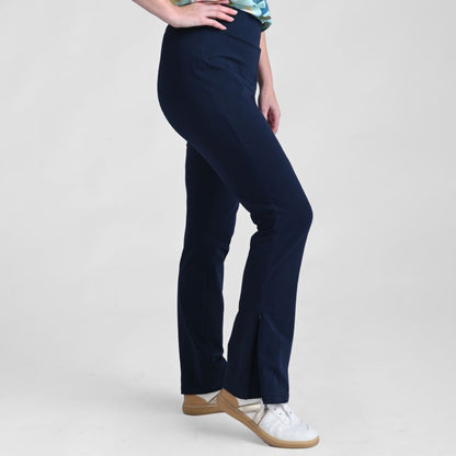 Christopher & Banks Relaxed Restyled Zipper Vent Pant