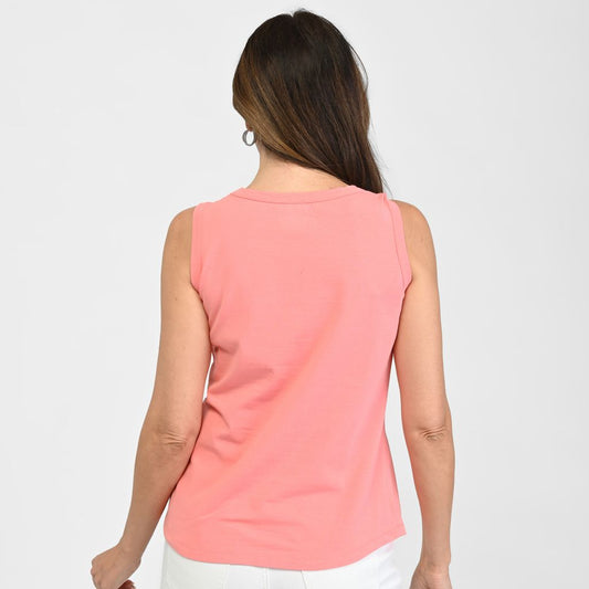 Christopher & Banks Wide Trim Perfect Tank