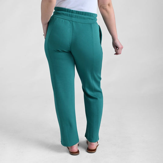 Christopher & Banks Relaxed Restyled Drawstring Waist Straight Leg Pant