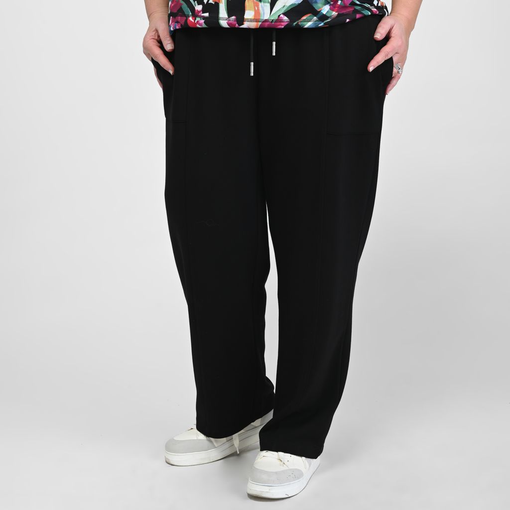 Christopher & Banks Relaxed Restyled Drawstring Waist Straight Leg Pant