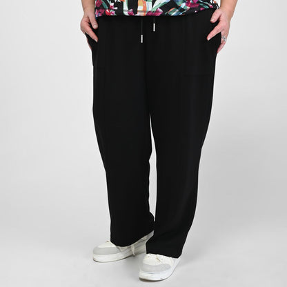 Christopher & Banks Relaxed Restyled Drawstring Waist Straight Leg Pant