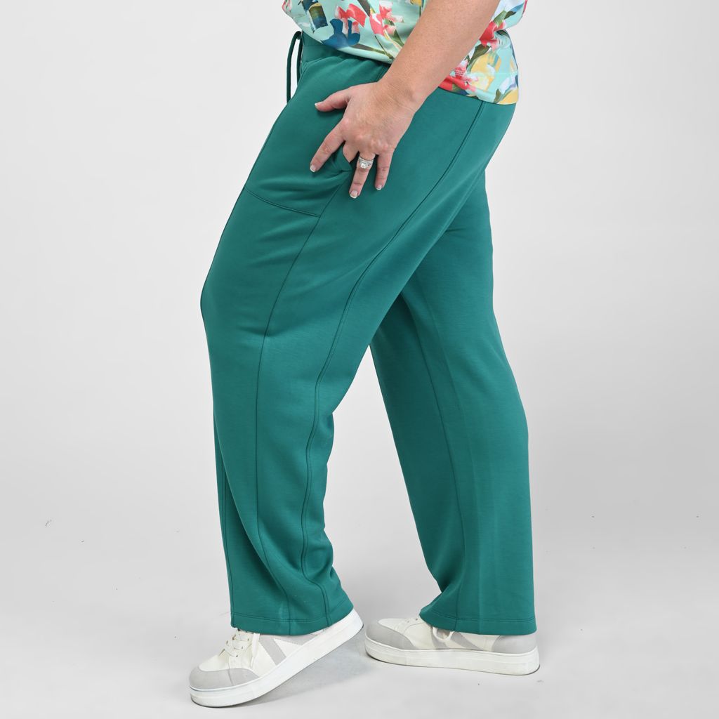 Christopher & Banks Relaxed Restyled Drawstring Waist Straight Leg Pant