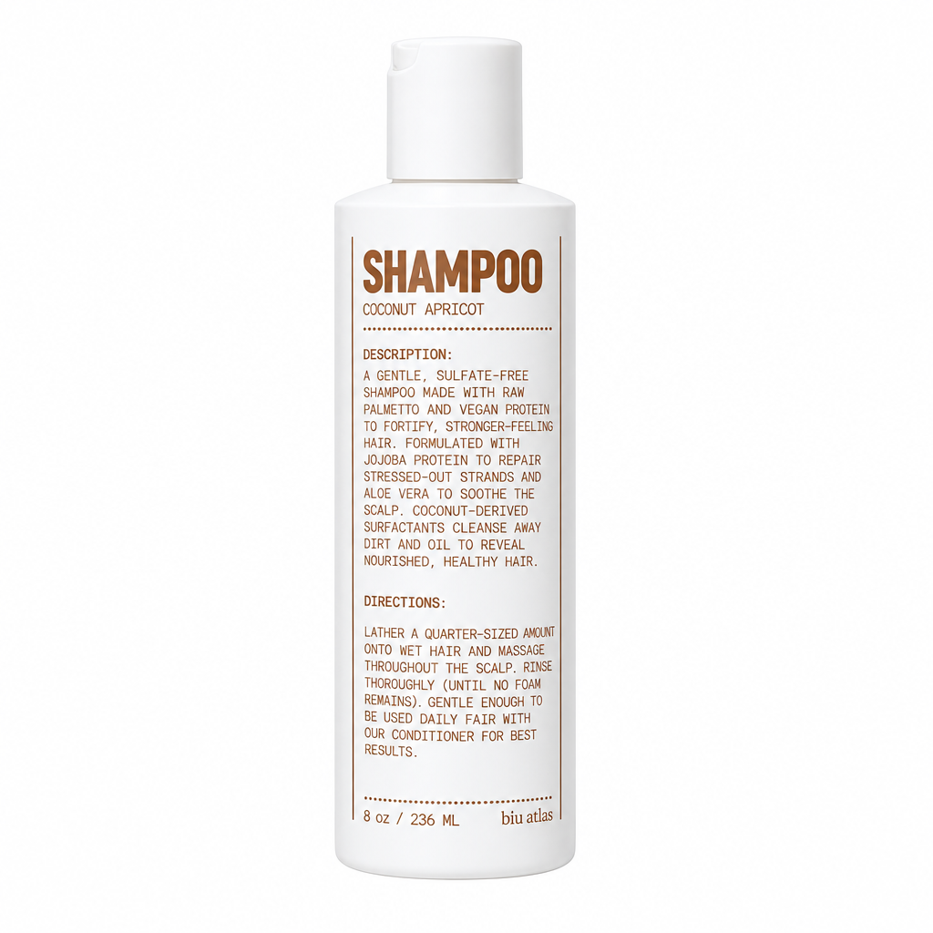 Blu Atlas Men's Natural Shampoo