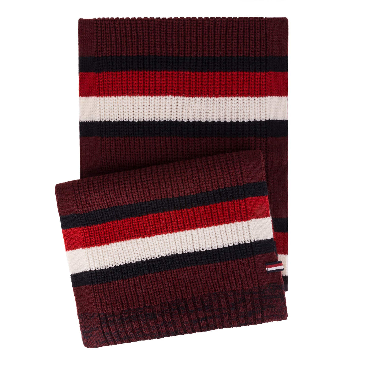 Tommy Hilfiger Men's Classic Striped Scarf