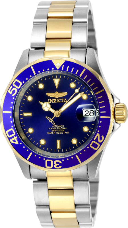 Invicta Men's 40mm Pro Diver Automatic Date Bracelet Watch