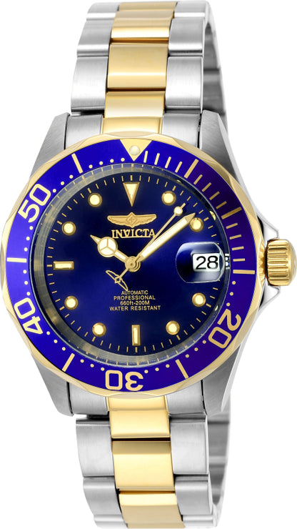 Invicta Men's 40mm Pro Diver Automatic Date Bracelet Watch