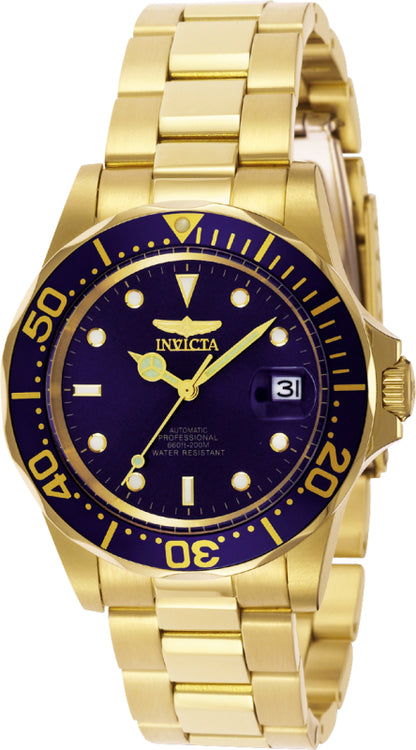 Invicta Men's 40mm Pro Diver Automatic Date Bracelet Watch