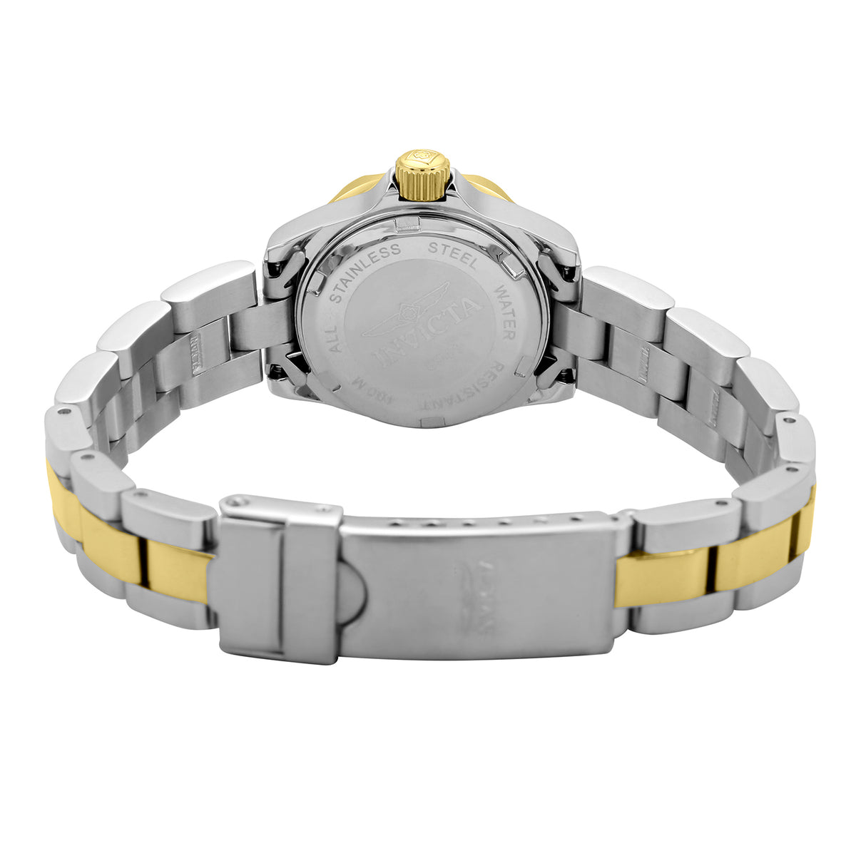 Invicta Women's 24mm Pro Diver Quartz Date Stainless Steel Bracelet Watch