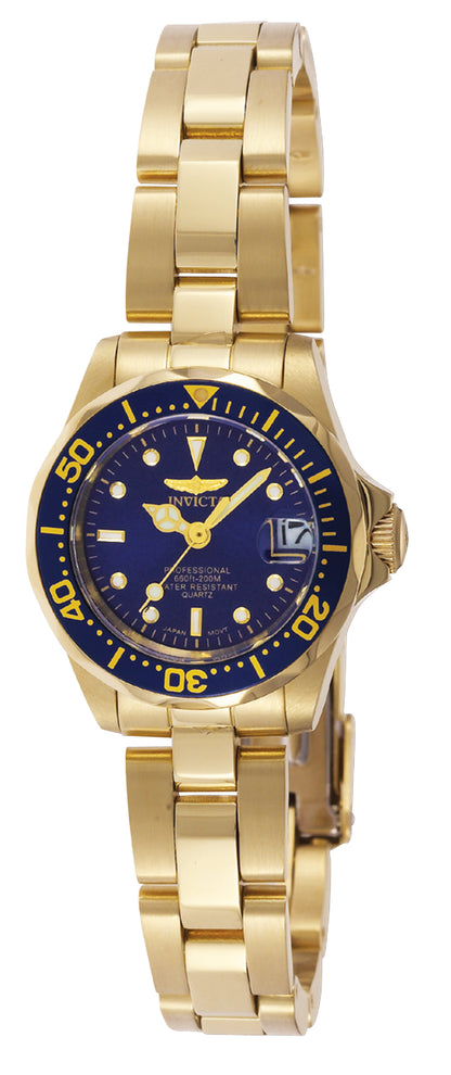 Invicta Women's 24mm Pro Diver Quartz Date Bracelet Watch