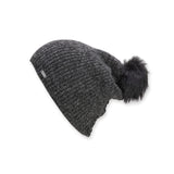 Pistil Lauren Slouch Pom Beanie - Charcoal