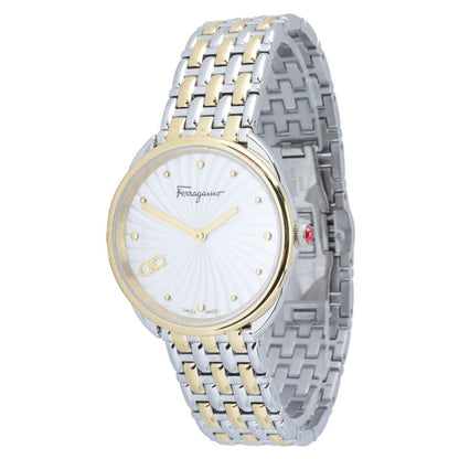 Ferragamo Women's Cuir Swiss Made Quartz Bracelet Watch