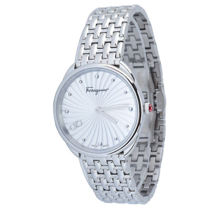 Ferragamo Women's Cuir Swiss Made Quartz Bracelet Watch