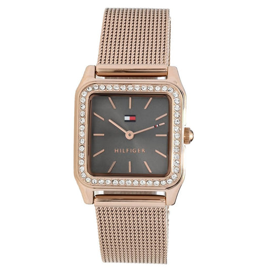 Tommy Hilfiger Women's Quartz Crystal Accented Bracelet Watch