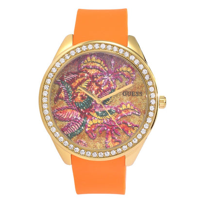Guess Women's Trend Quartz Crystal Accented Strap Watch