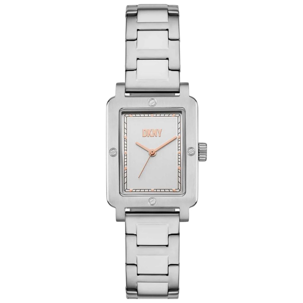 DKNY Women's City Rivet Quartz Stainless Steel Bracelet Watch