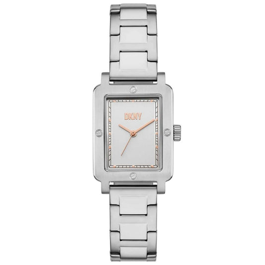 DKNY Women's City Rivet Quartz Stainless Steel Bracelet Watch