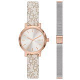 DKNY Women's SoHo Quartz Strap Watch w/ Mesh Bracelet