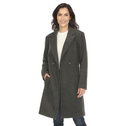 White Mark Women's Classic Walker Coat