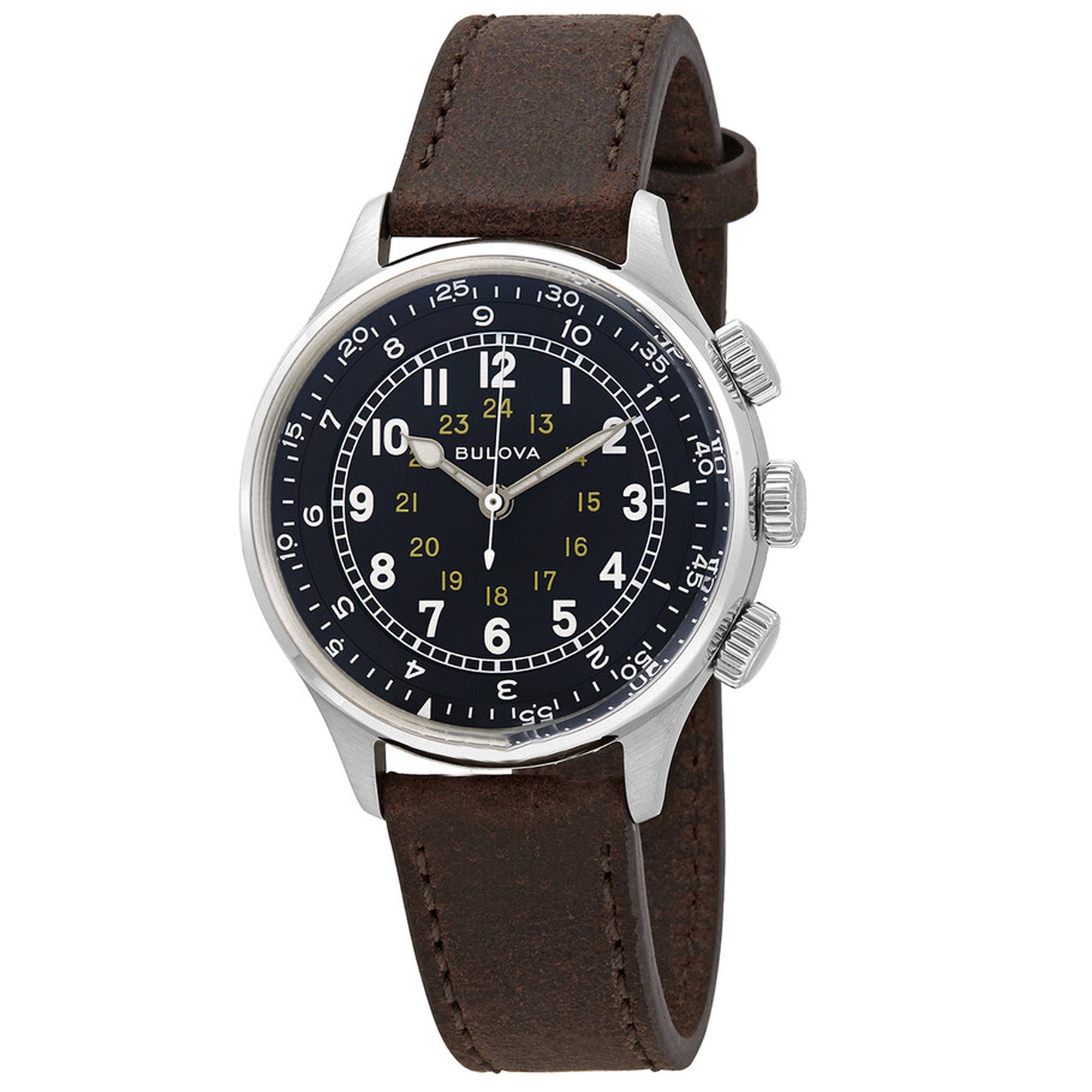Bulova Men's Pilot 42mm Quartz Strap Watch