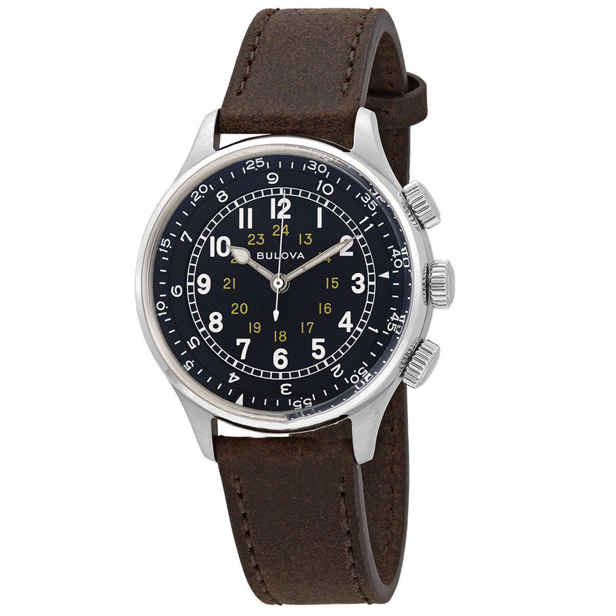 Bulova Men's Pilot 42mm Quartz Strap Watch