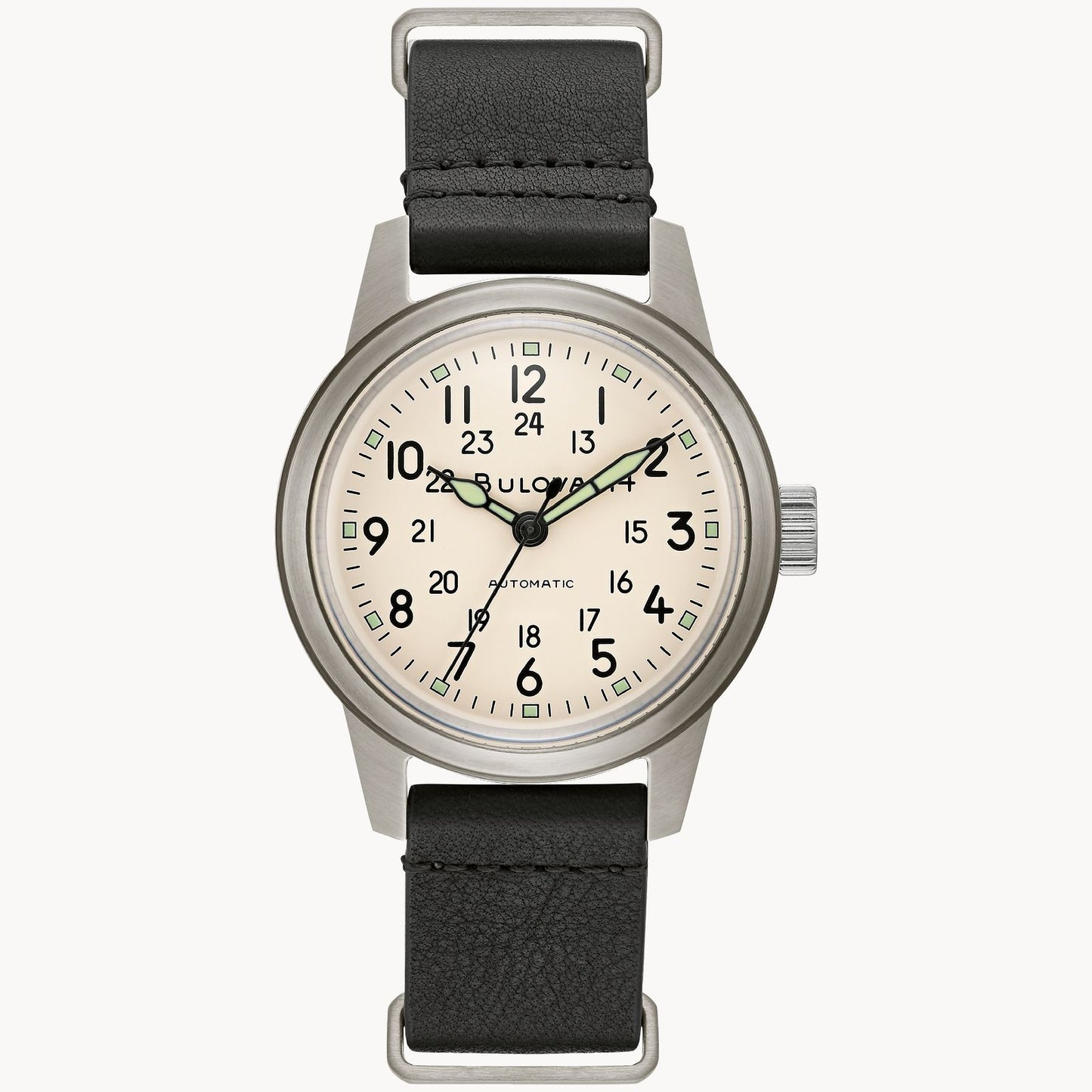 Bulova Men's Military Heritage 38mm Swiss Automatic Bracelet Watch