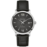 Bulova Men's Hudson 39mm Swiss Automatic Strap Watch