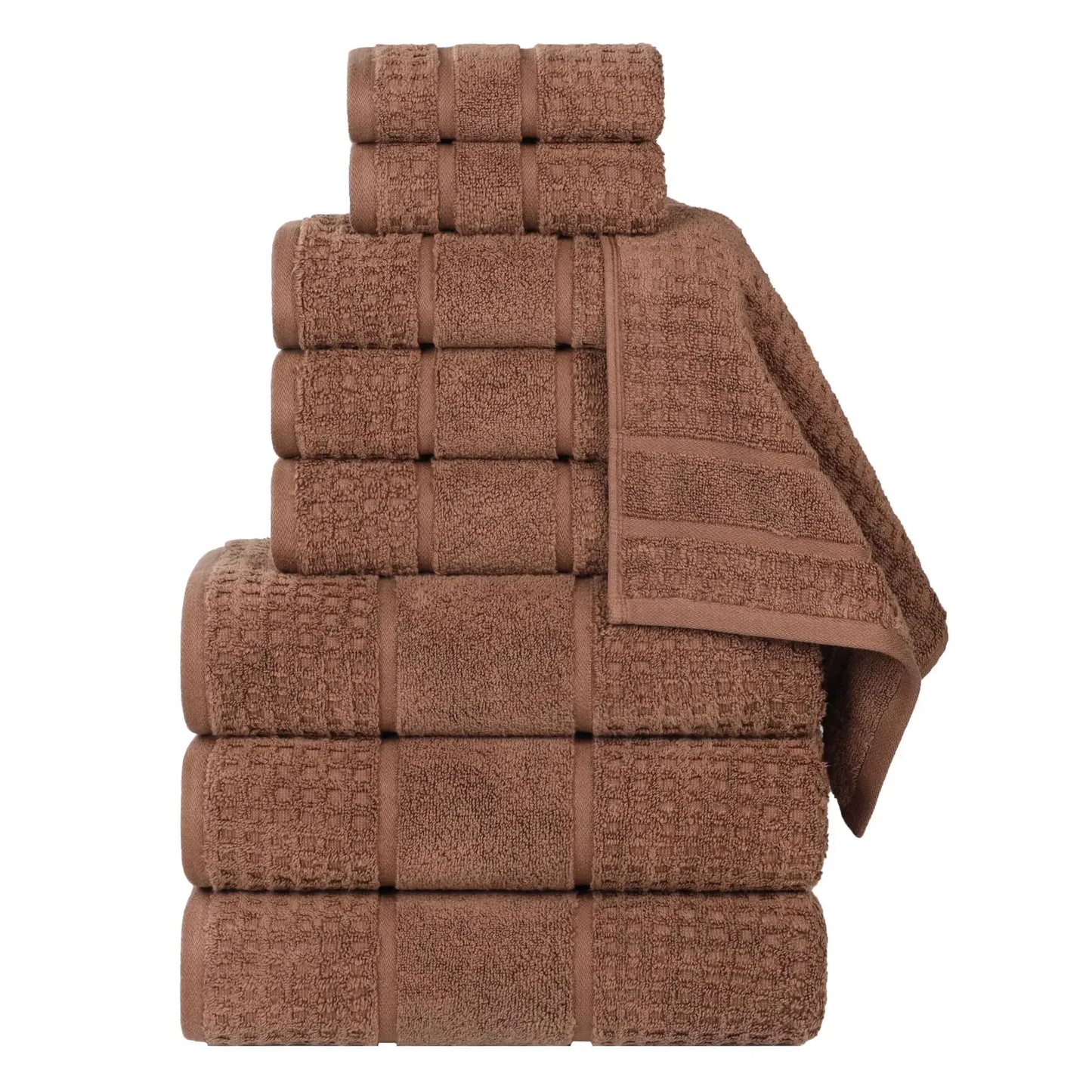 Superior "Napa" Zero Twist 100% Cotton 9-Piece Towel Set