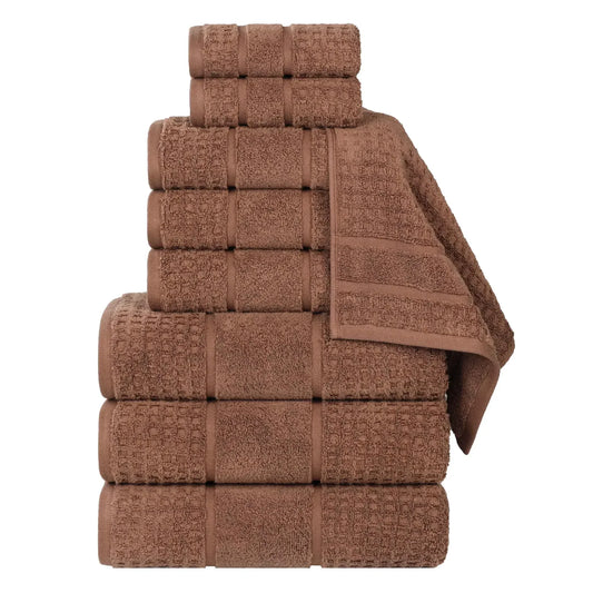 Superior "Napa" Zero Twist 100% Cotton 9-Piece Towel Set