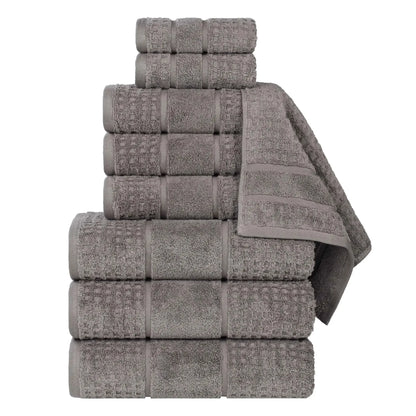 Superior "Napa" Zero Twist 100% Cotton 9-Piece Towel Set