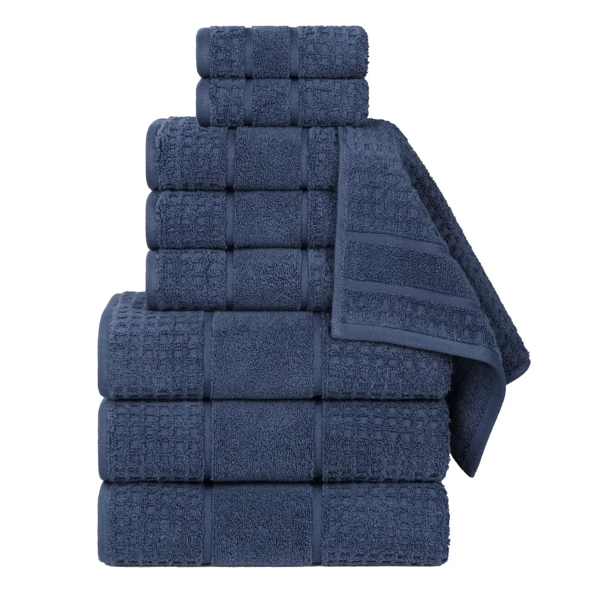 Superior "Napa" Zero Twist 100% Cotton 9-Piece Towel Set