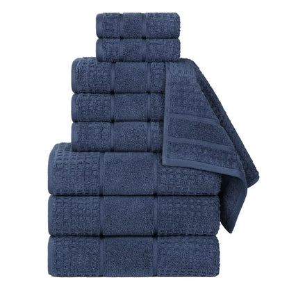 Superior "Napa" Zero Twist 100% Cotton 9-Piece Towel Set