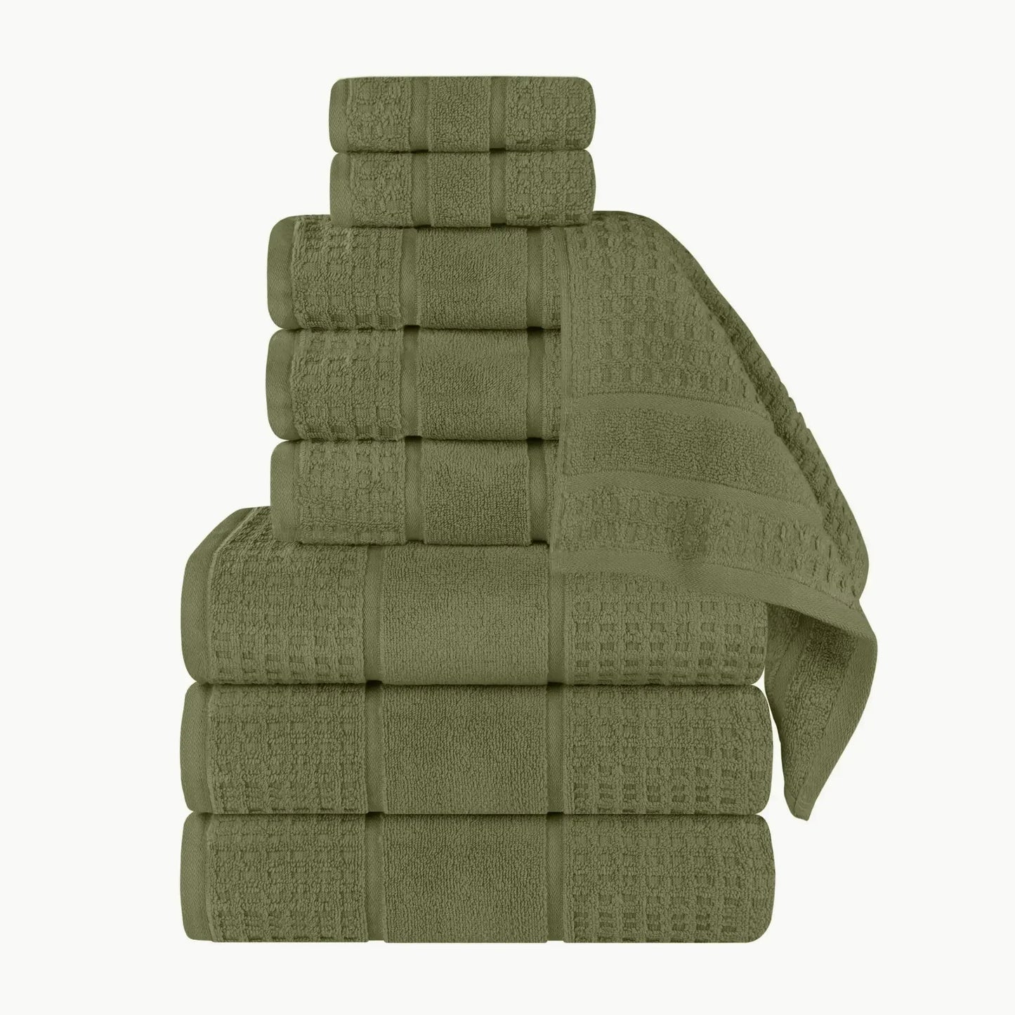 Superior "Napa" Zero Twist 100% Cotton 9-Piece Towel Set