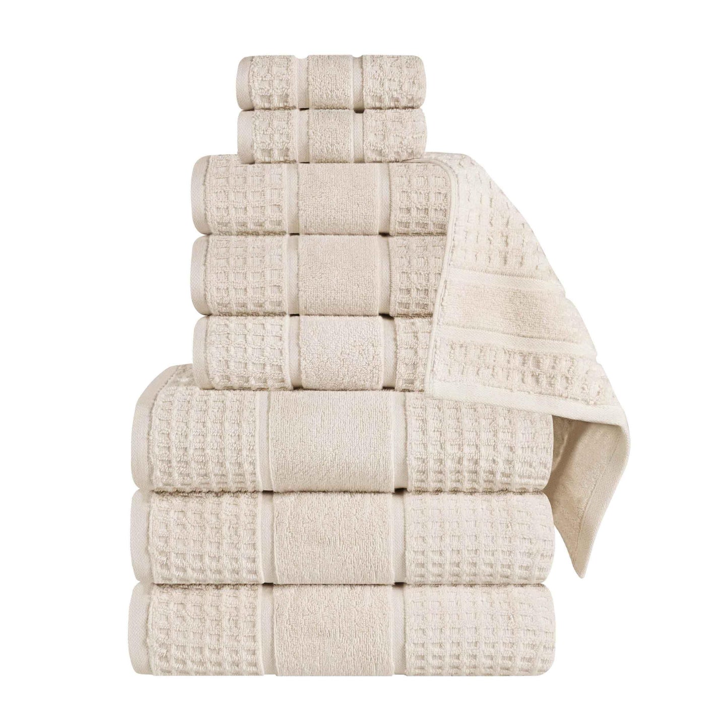 Superior "Napa" Zero Twist 100% Cotton 9-Piece Towel Set