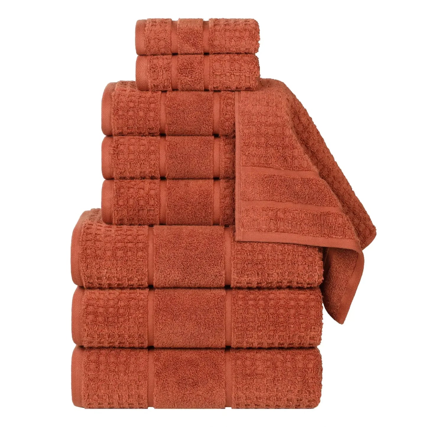 Superior "Napa" Zero Twist 100% Cotton 9-Piece Towel Set