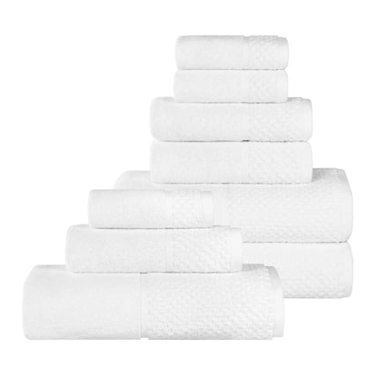 Superior "Napa" Zero Twist 100% Cotton 9-Piece Towel Set