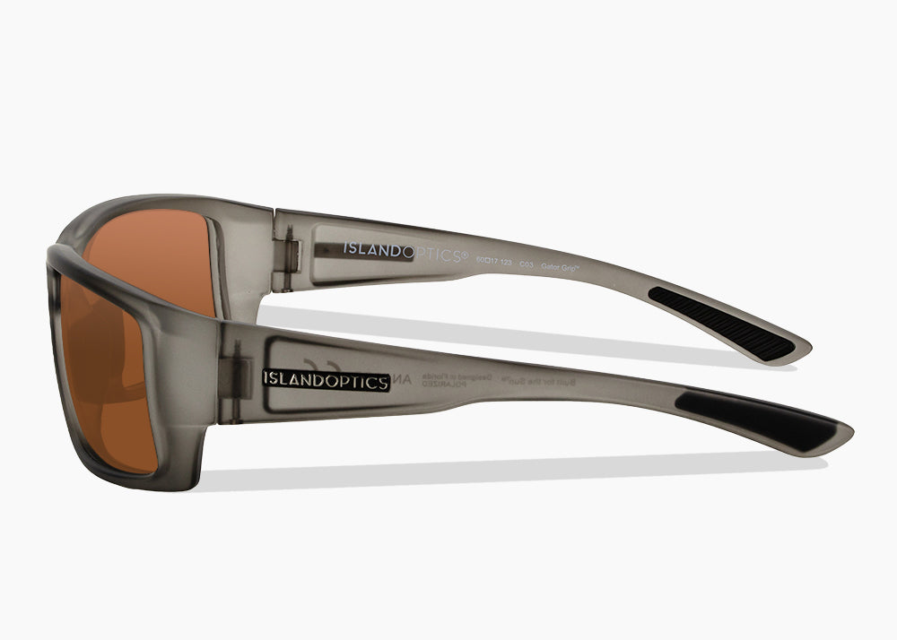 Island Optics 60mm Angler Polarized Sunglasses