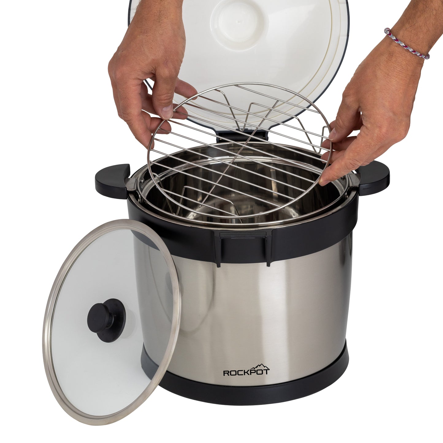 RockPot 7QT 6-Piece Original Pot Set
