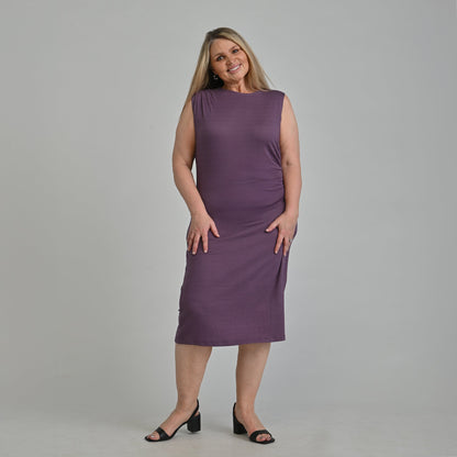 Christopher & Banks Ribbed Knit Sleeveless Dress