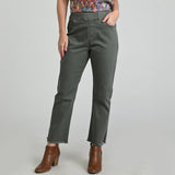 Christopher & Banks Side Slit Pull On Crop