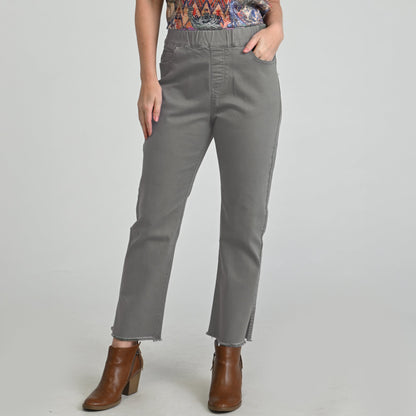 Christopher & Banks Side Slit Pull On Crop